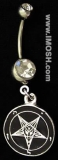 Piercing - Baphomet Crystal