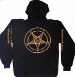Mikina - Baphomet Gold pánská bez zipu
