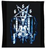 Potah na polštář - Pentagram 666