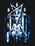 Nášivka na záda - Pentagram 666