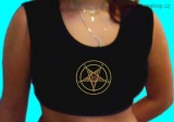 Triko - Baphomet Gold - sportovní dámské