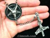 Satanský ruženec - Baphomet 3D