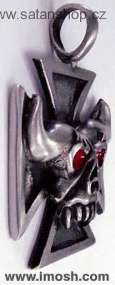 Amulet - Iron Cross Satan - 1 Amulet - Iron Cross Satan - 1