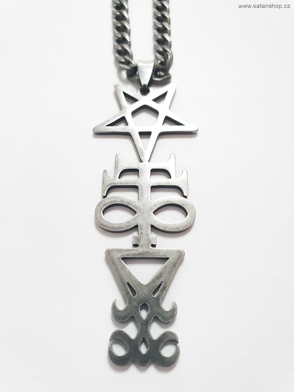 Náhrdelník - Occult Symbols - 316L