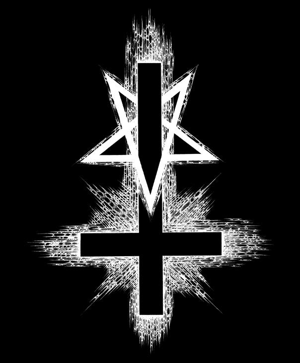 Pánské šortky - Inverted Cross - MoonRoot Art