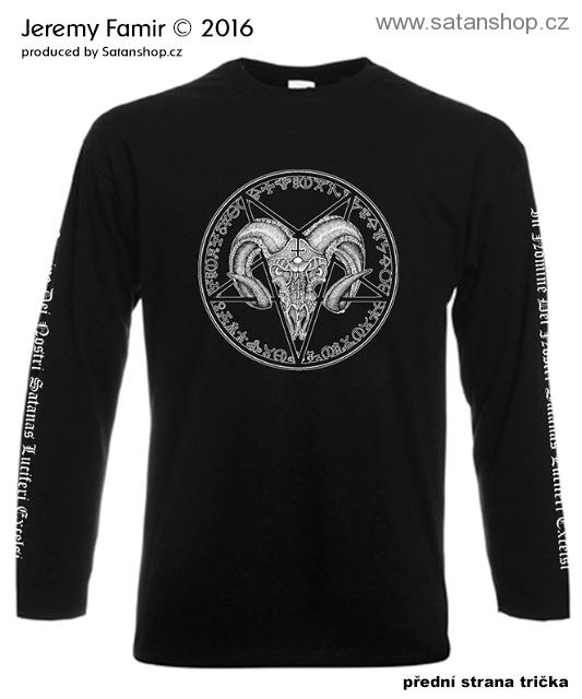 Tričko unisex - Satanic in Luxury - Jeremy Famir - dl. rukáv