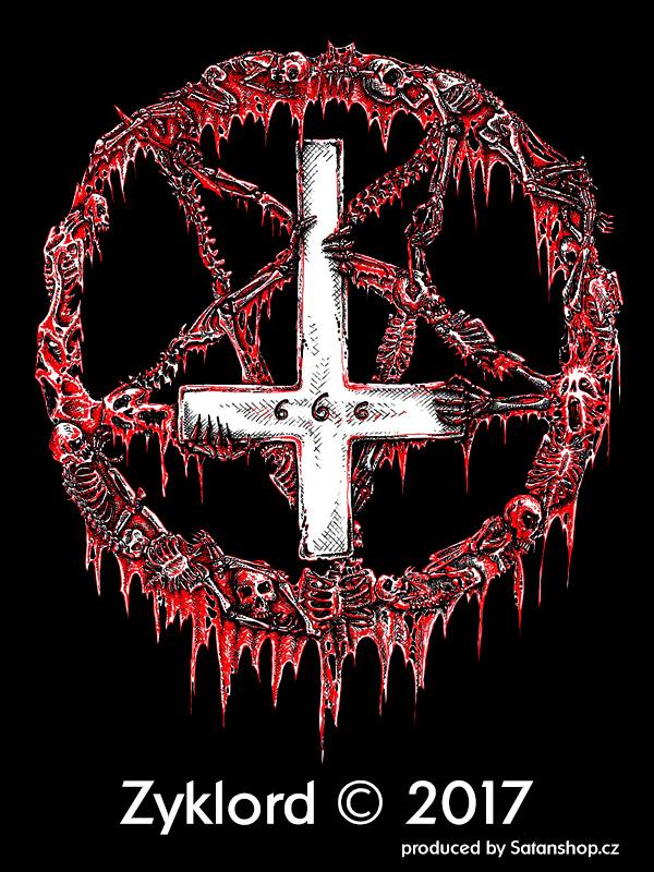 Tričko unisex - Pentagram Of Death - Zyklord