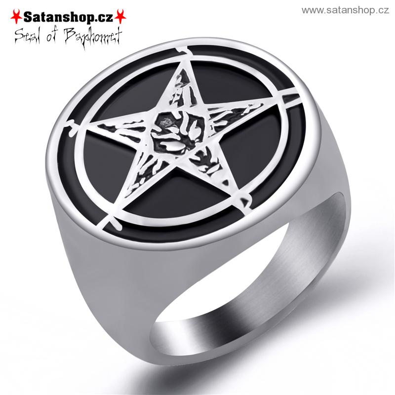 Prsten - Seal of Baphomet - 316L