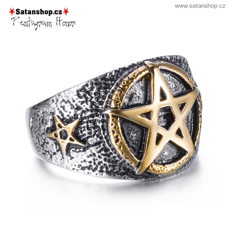 Prsten - Pentagram Honor - 316L