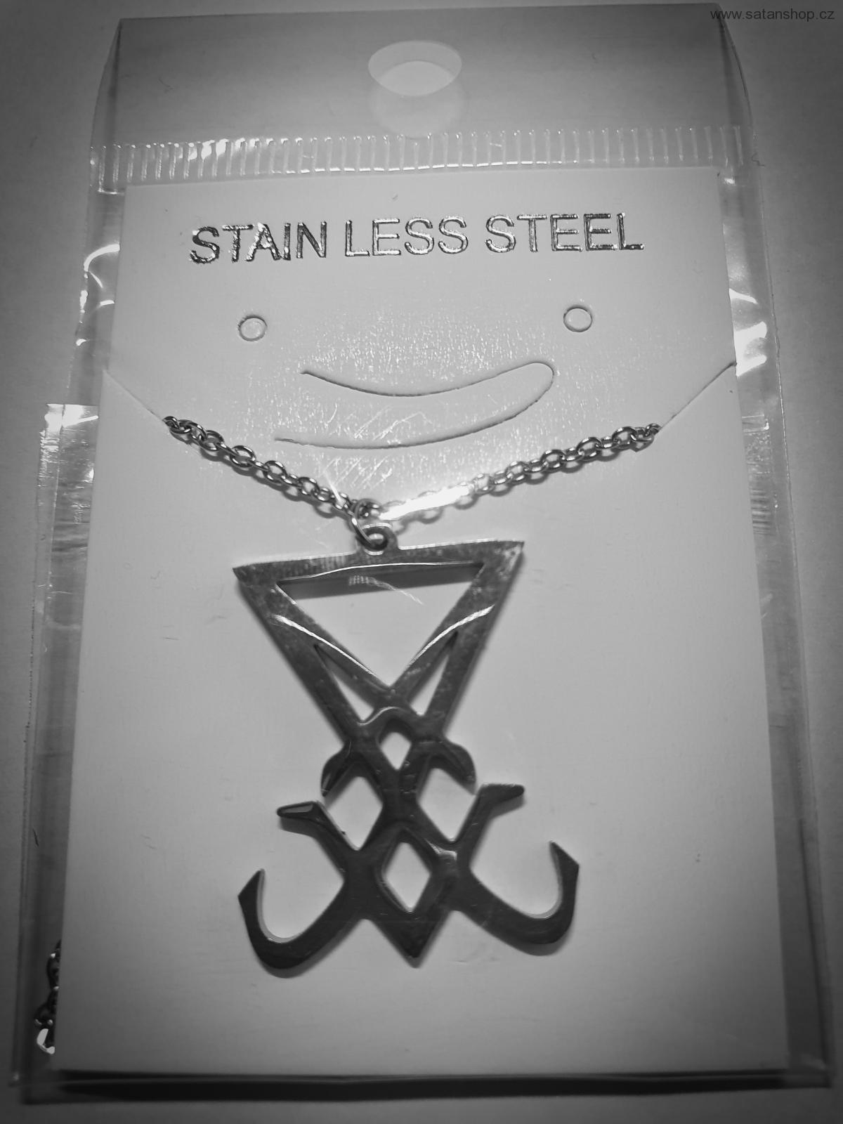 Náhrdelník - Sigil of Lucifer - 316L - mini