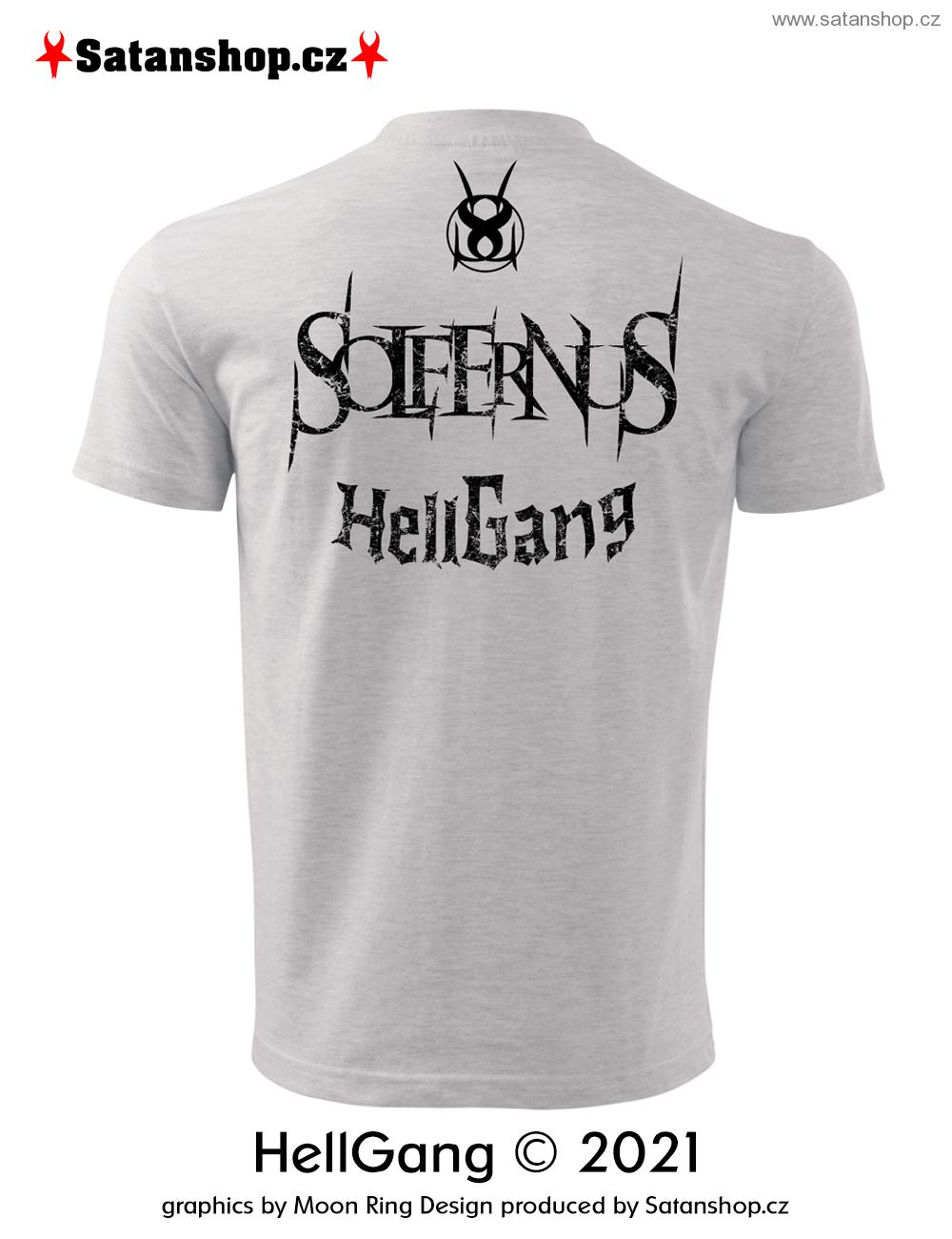 Tričko unisex - Solfernus - HellGang - Gray