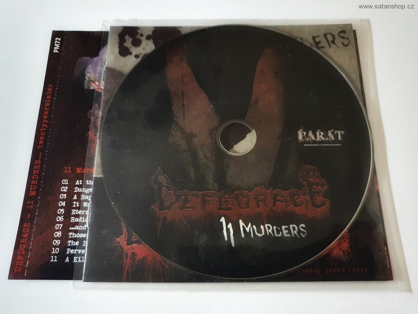 CD - Deflorace - 11 Murders