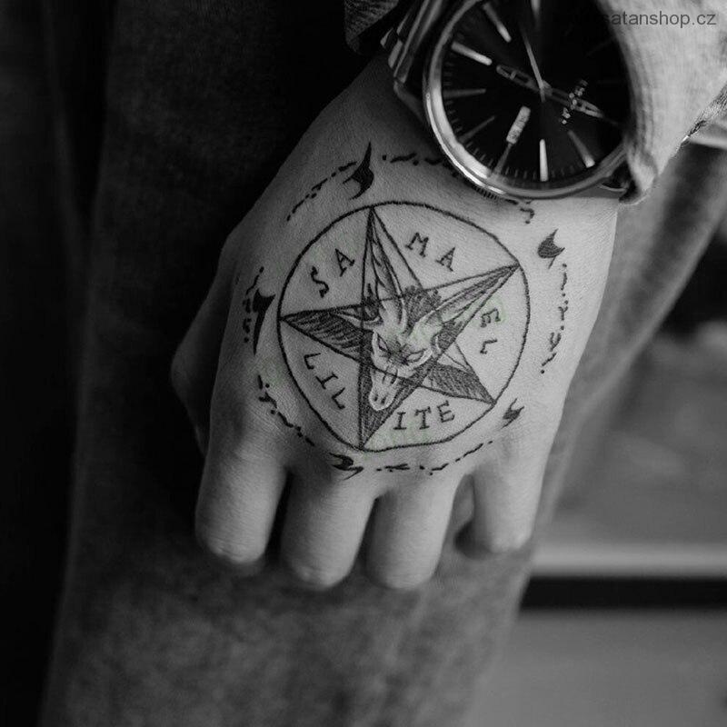 Tattoo Sticker - Baphomet