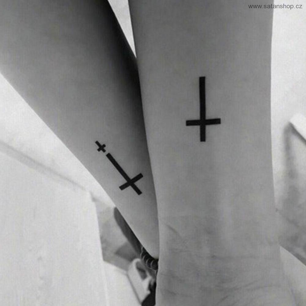 Tattoo Sticker - Cross