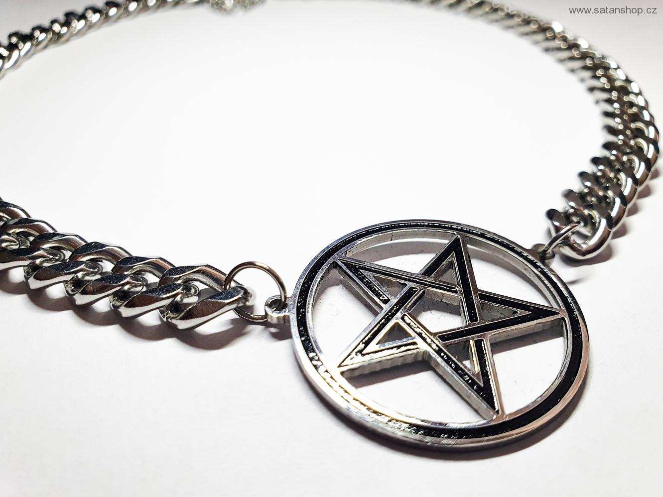 Náhrdelník - Pentagram Chain Strong - 316L
