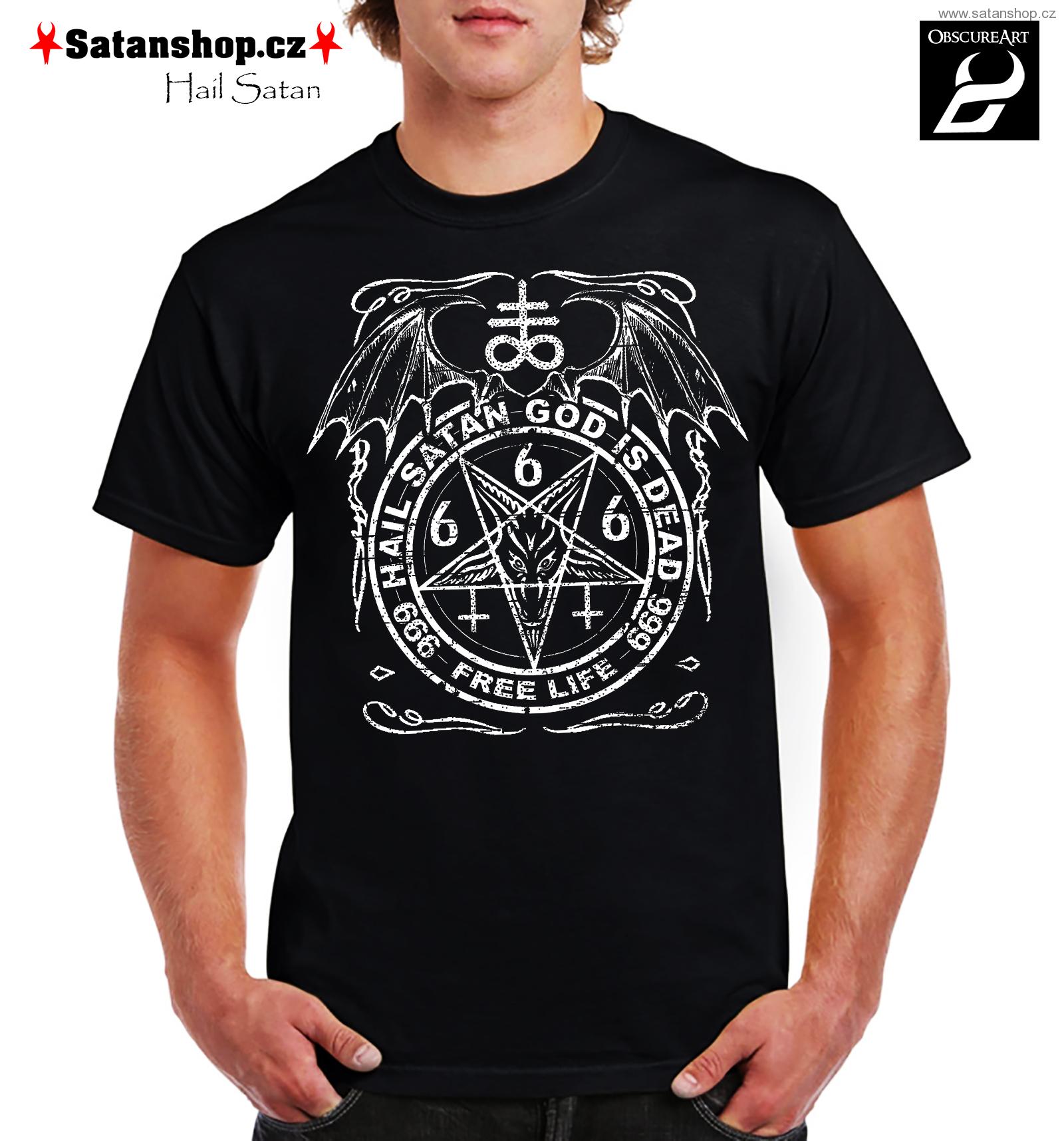 Tričko unisex - Hail Satan