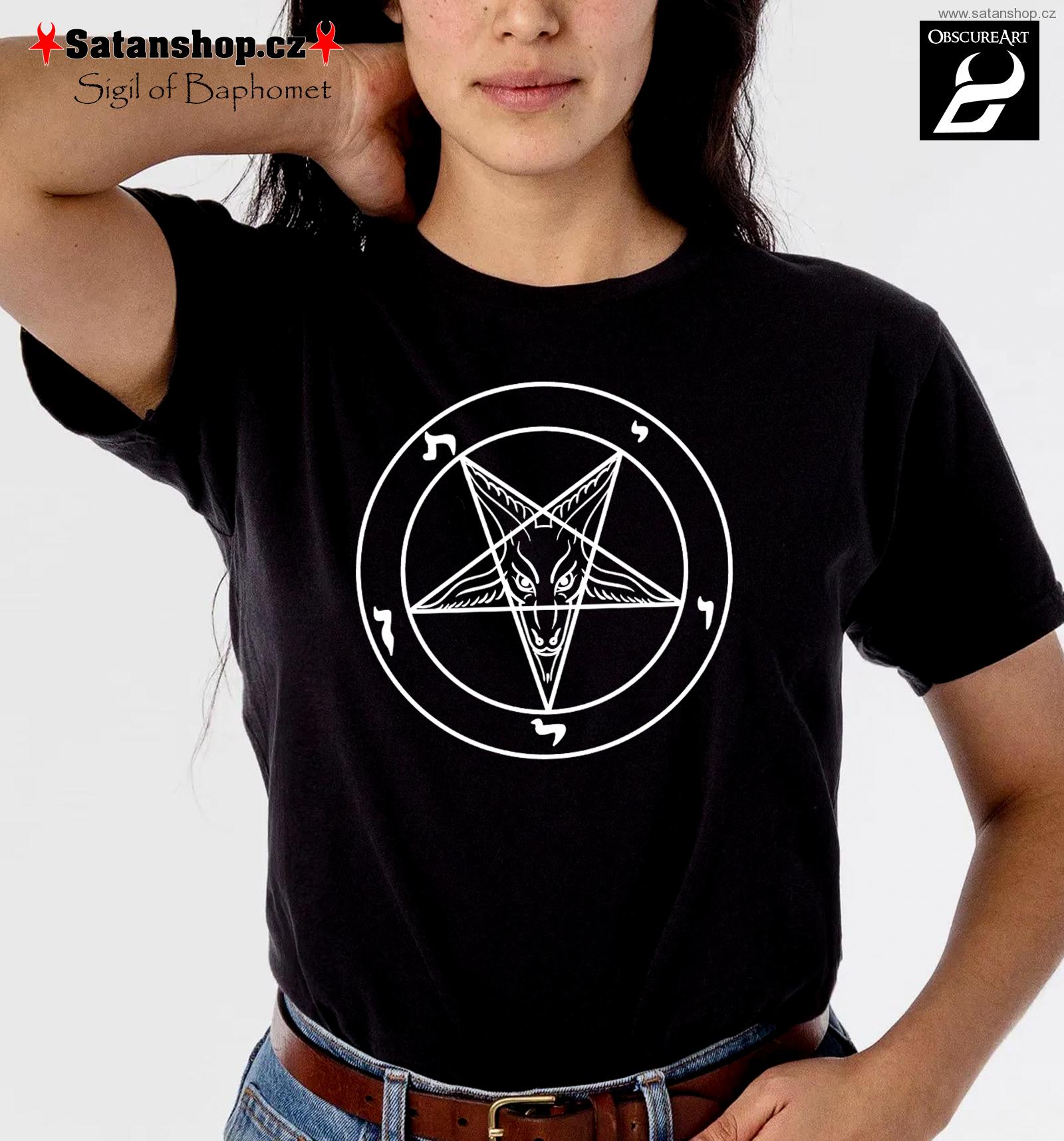 Tričko dámské - Baphomet