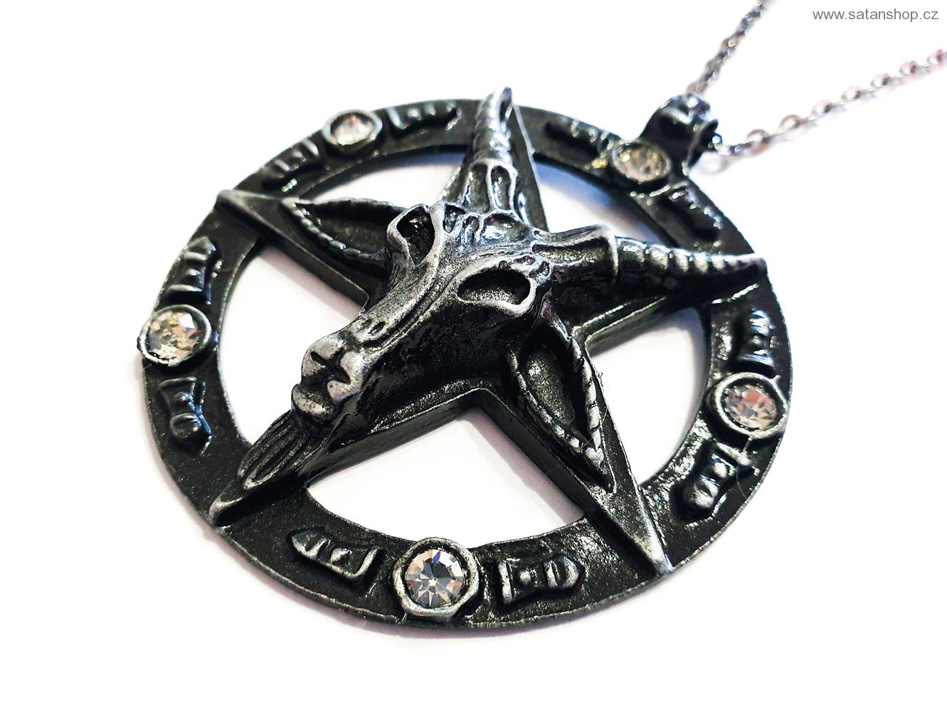 Baphomet - Church of Satan - White