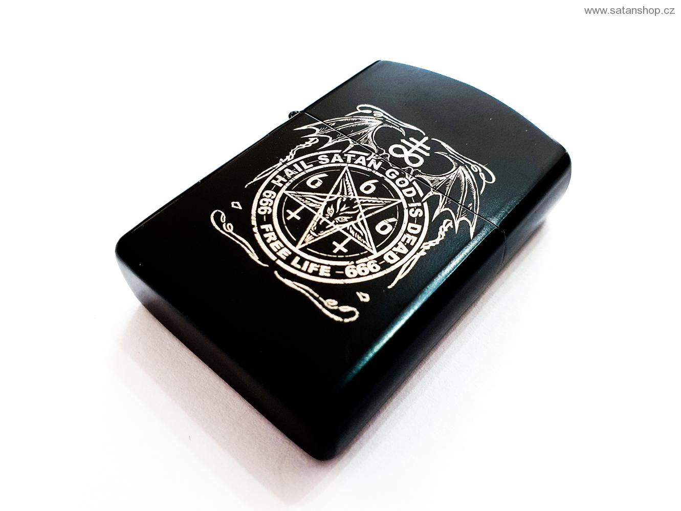 Zapalovač - Hail Satan