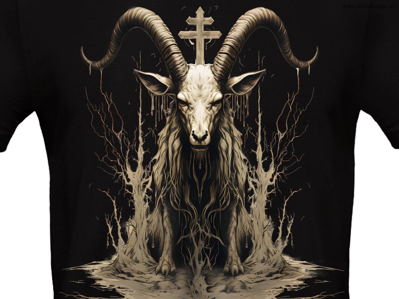 Tričko unisex - The Roots of Baphomet - Black