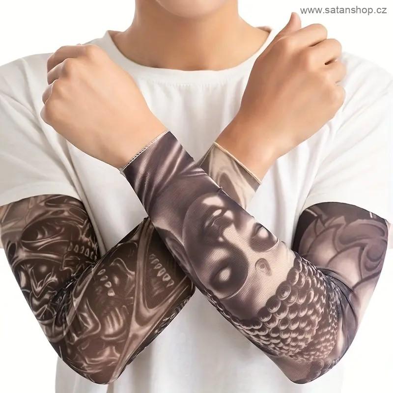 Tattoo Sleeve - Sombrero Skull