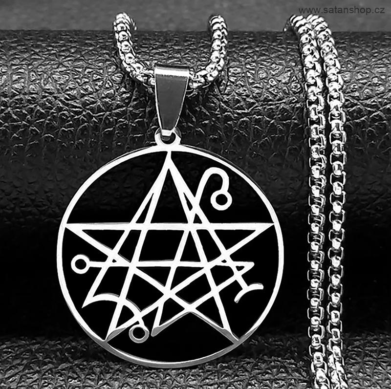Náhrdelník - Necronomicon Gate - 316L