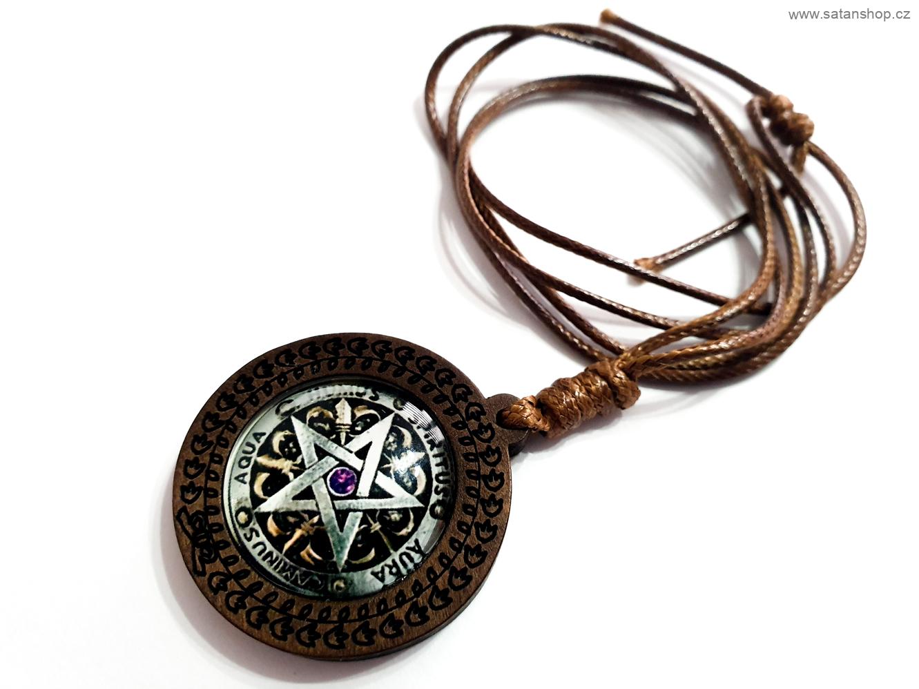 HeLLWood - náhrdelník - Pentagram Alchemist
