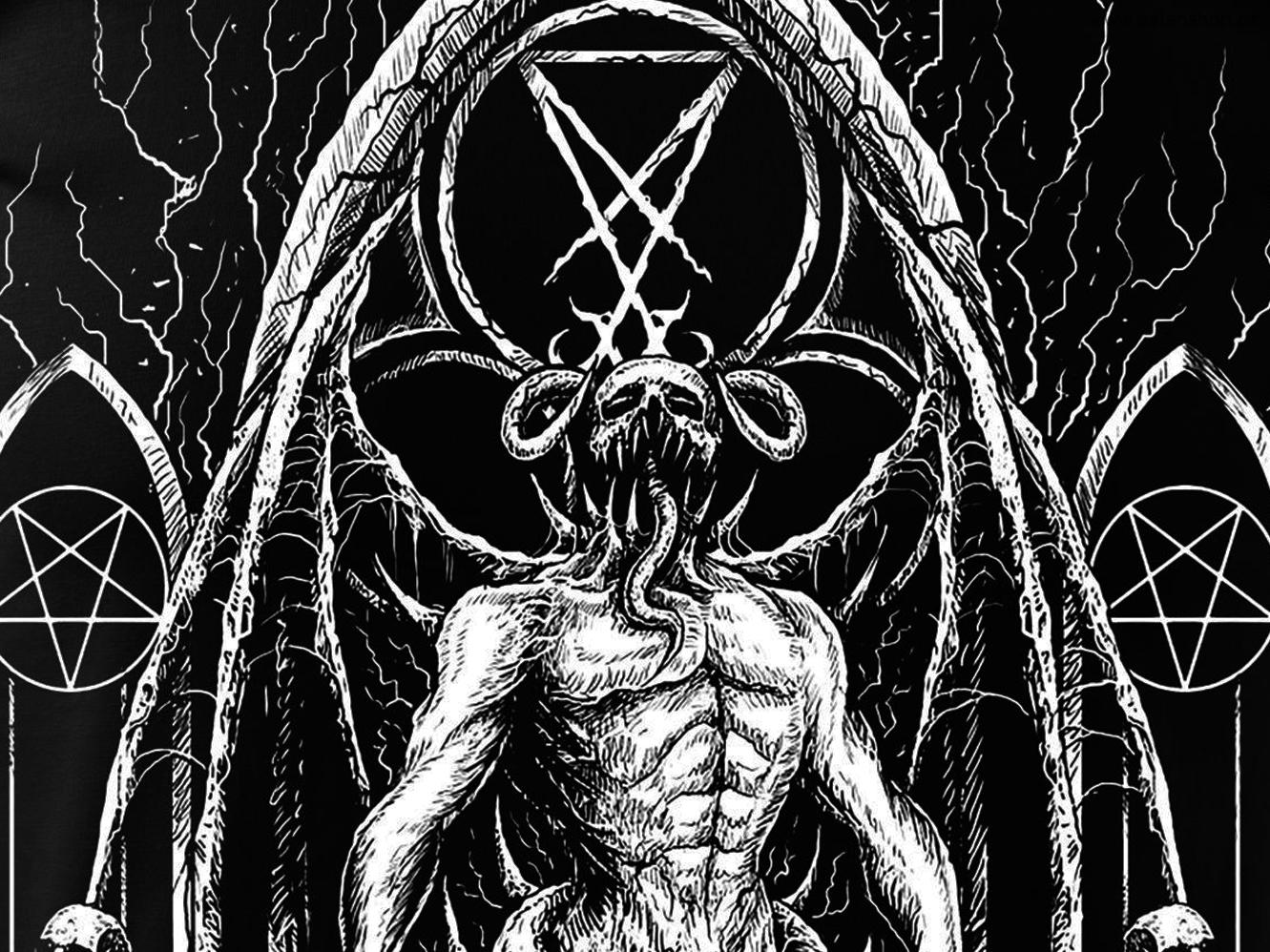 Tričko unisex - Satanic Demon