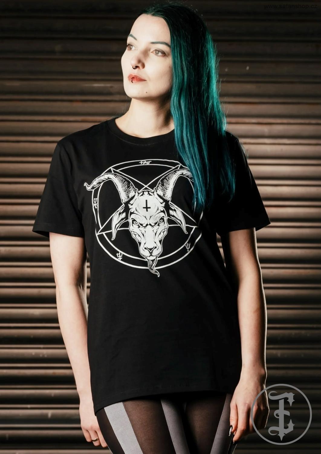 Tričko unisex - Easure - Pentagram White