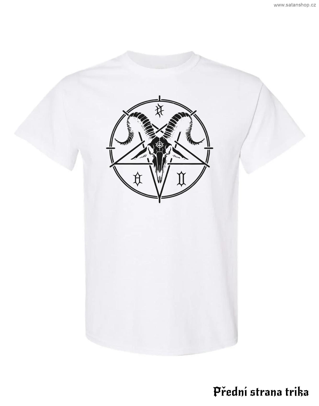 Tričko unisex - In Nomine Satanas - White