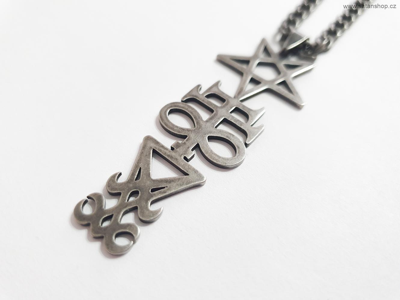 Náhrdelník - Occult Symbols - 316L