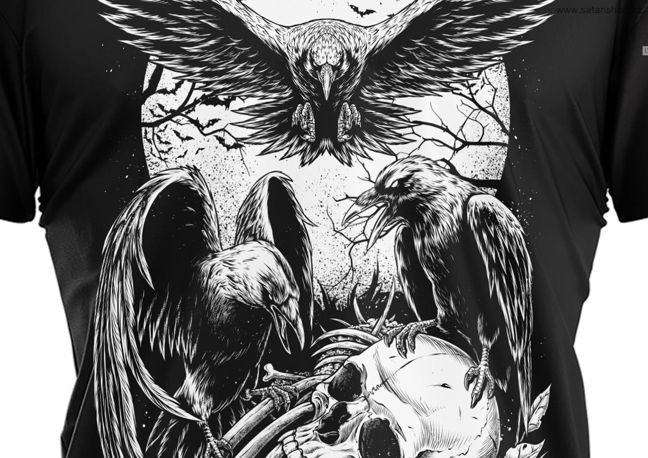 Tričko unisex - Easure - Crows