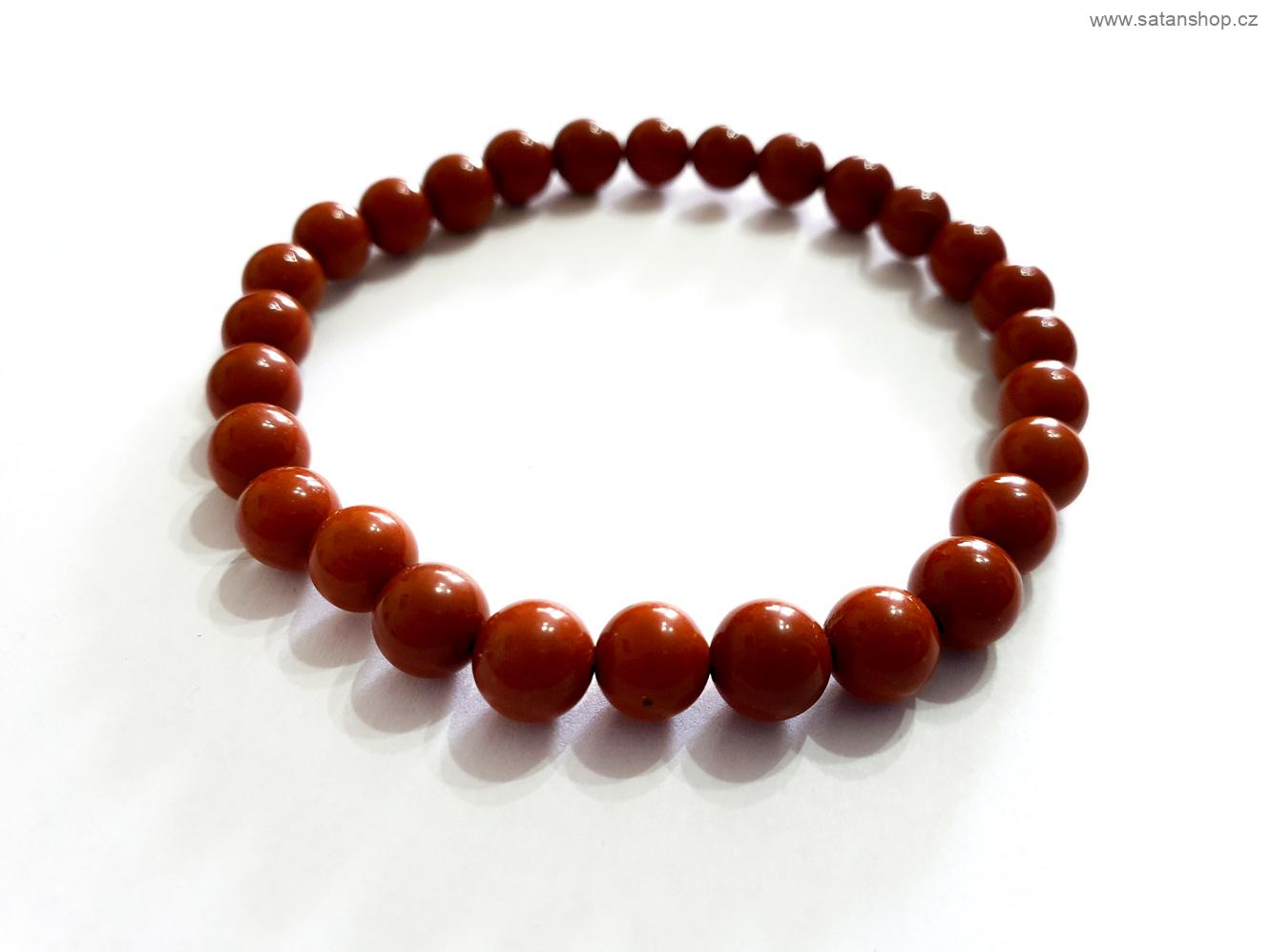 Náramek - Jaspis Červený