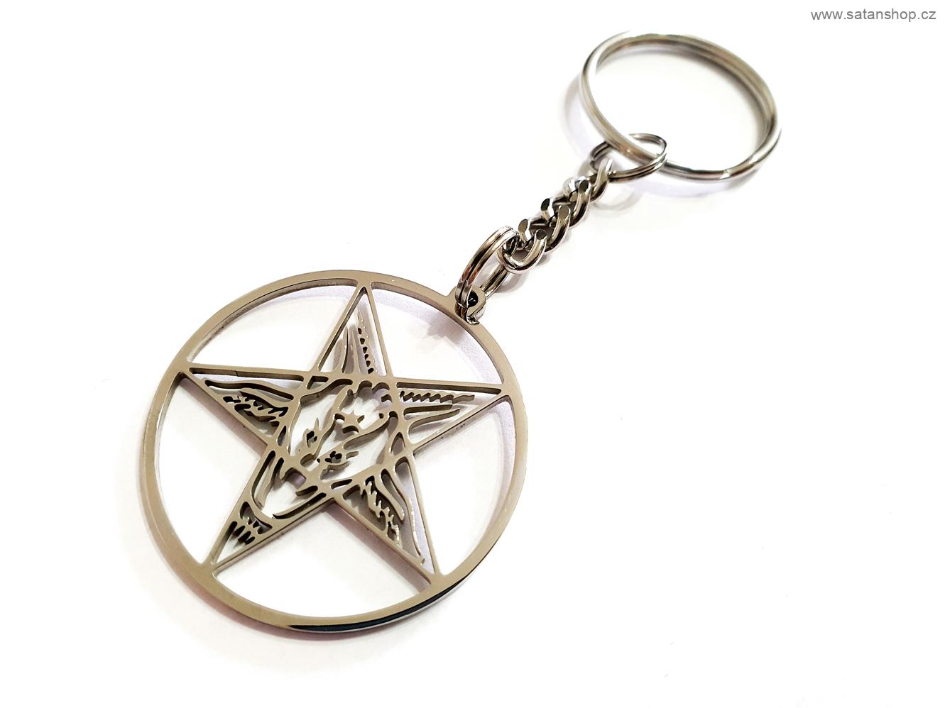 Klíčenka - Baphomet