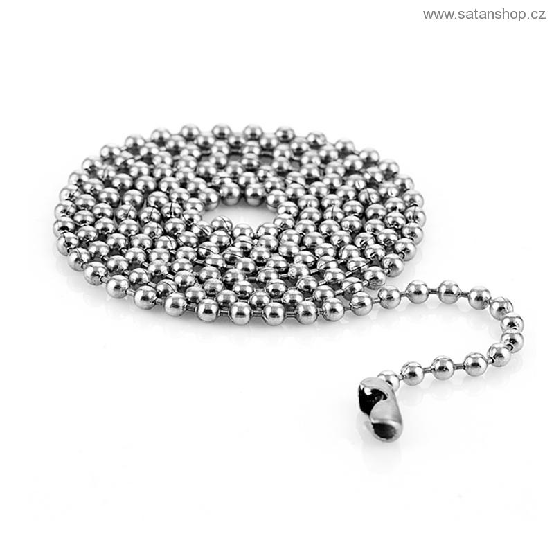 Řetízek na krk - Ball - Stainless Steel - 60 cm