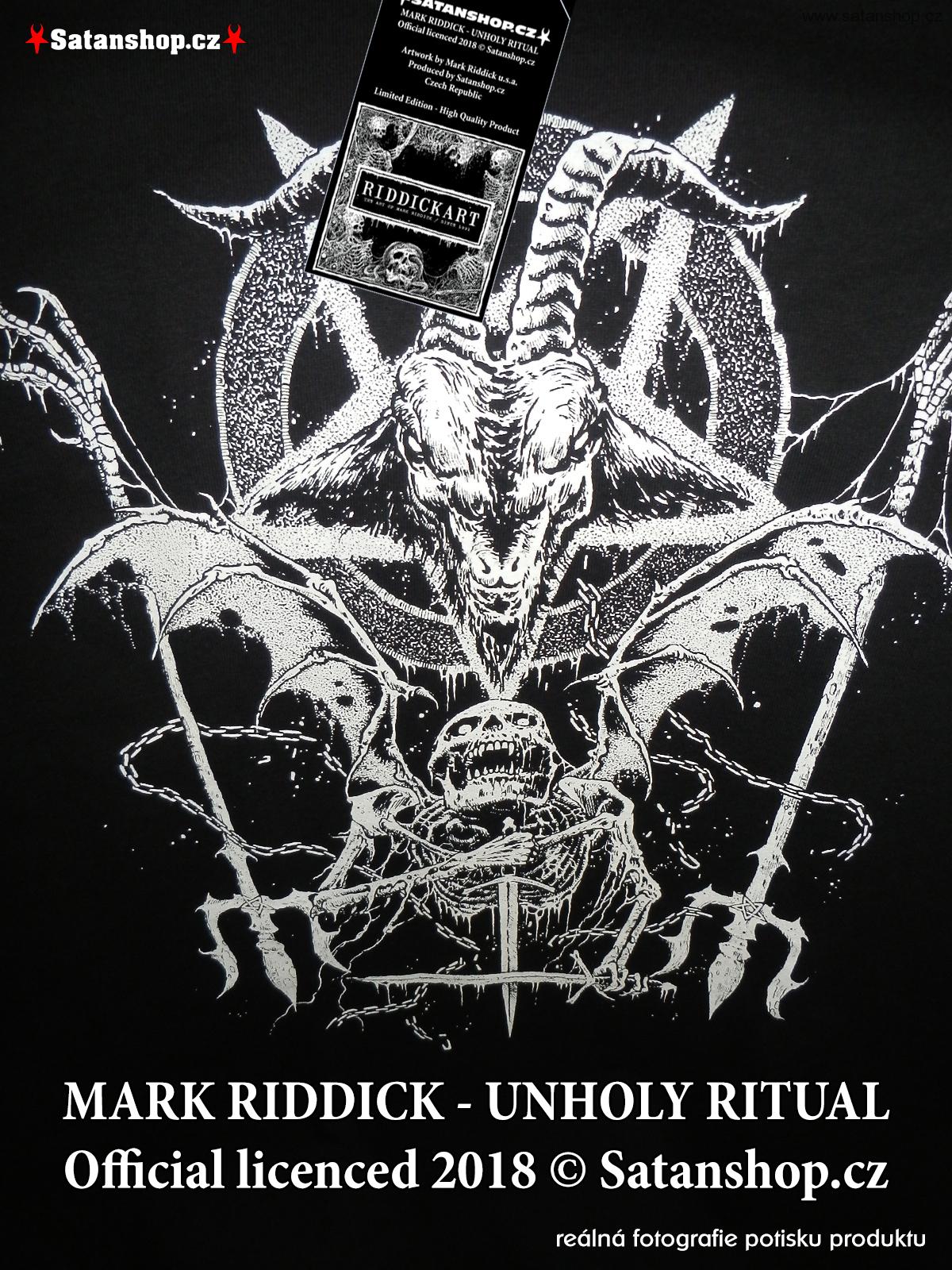 Tričko unisex - Unholy Ritual - Mark Riddick