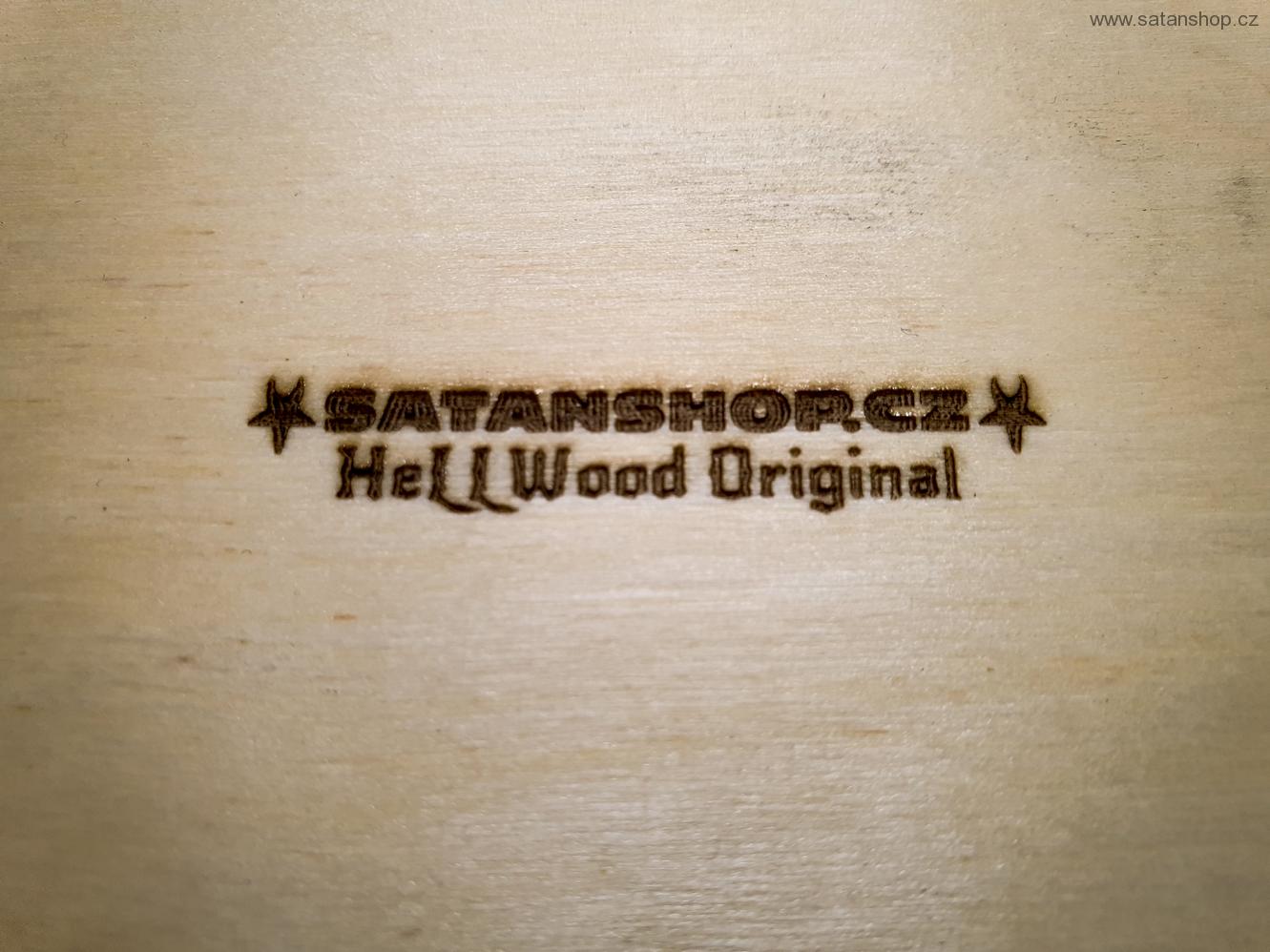 HeLLWood - náhrdelník - Pentagram - průměr 50 mm