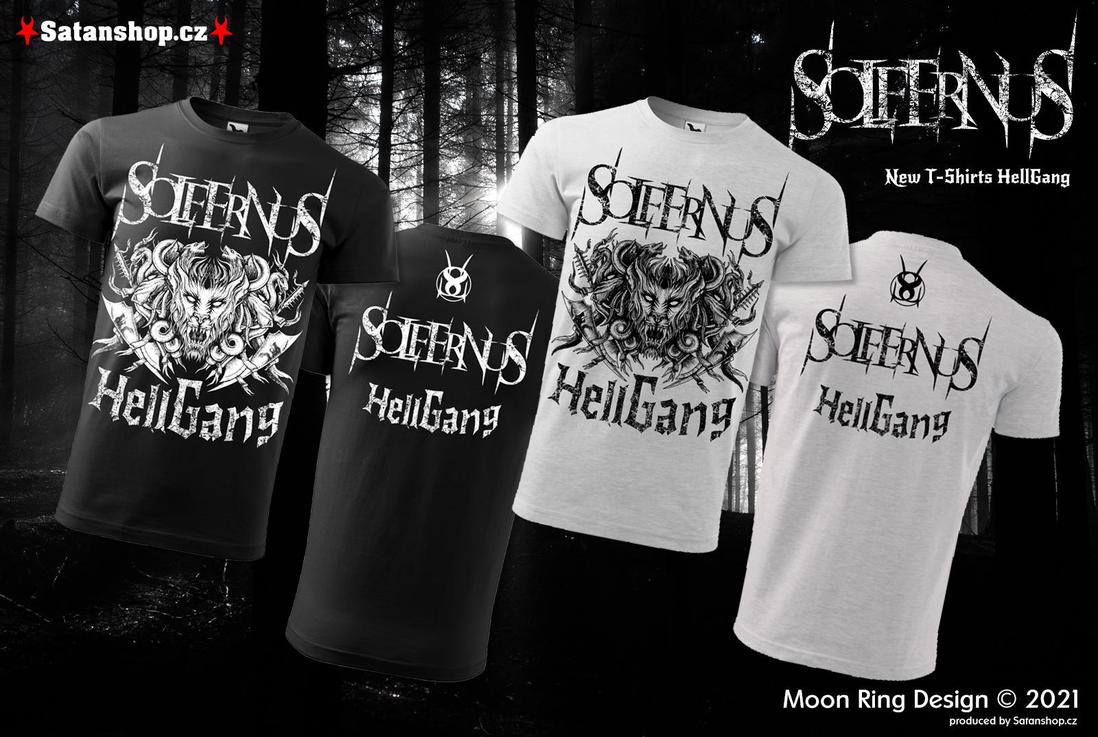 Tričko unisex - Solfernus - HellGang - Black