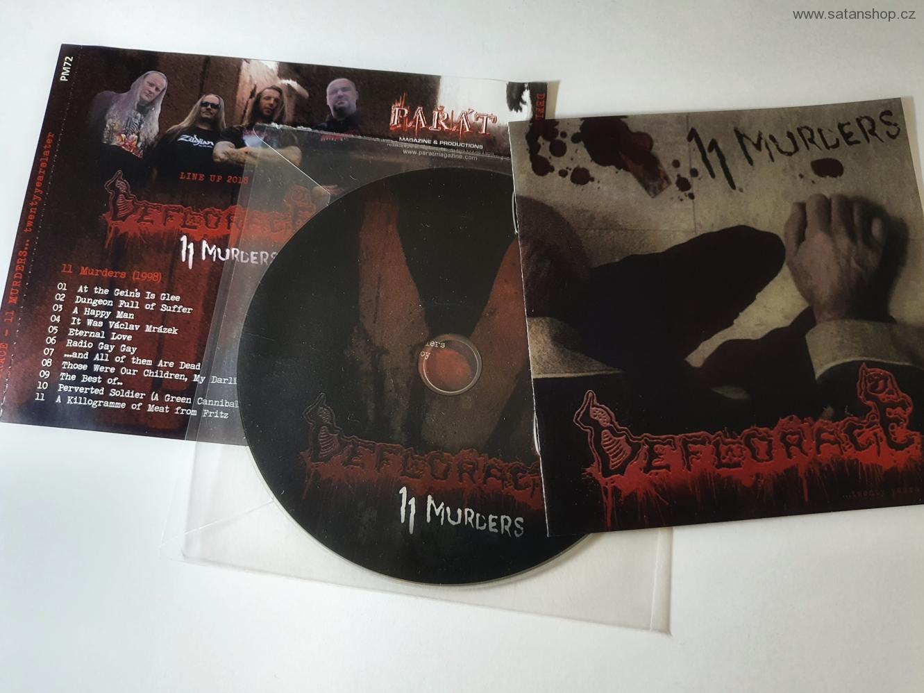 CD - Deflorace - 11 Murders