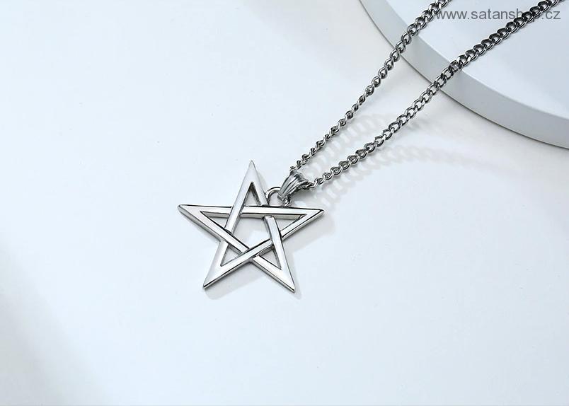 Náhrdelník - Pentagram Occult - 316L