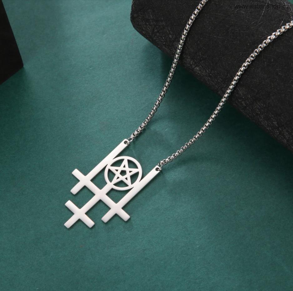 Náhrdelník - Behemoth Pentagram - 316L