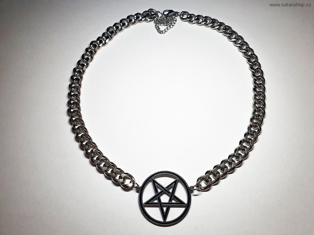 Náhrdelník - Pentagram Chain Strong - 316L