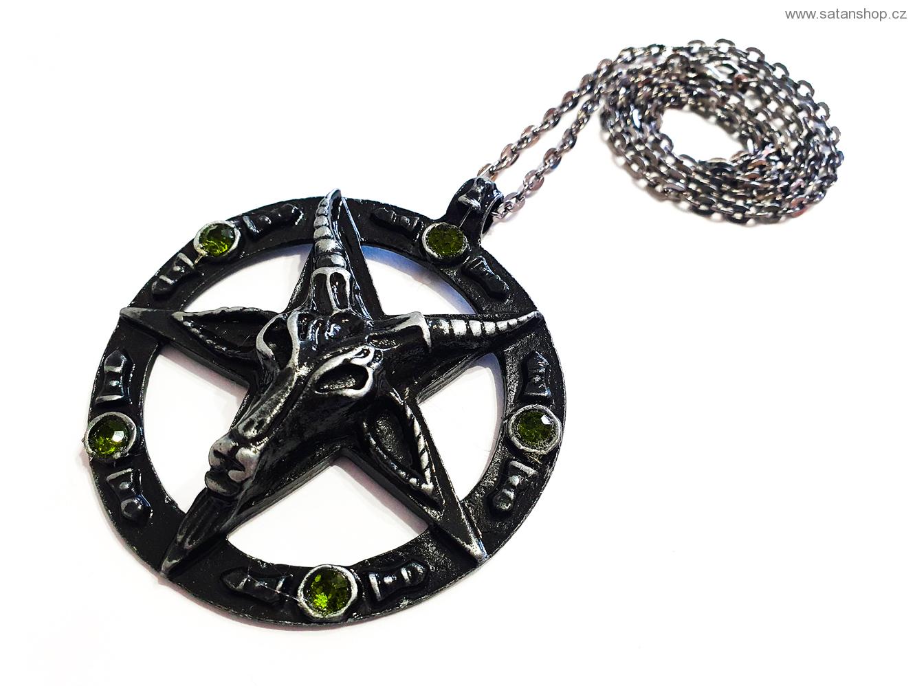 Baphomet - Church of Satan - Green