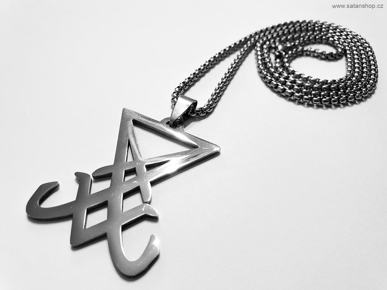 Náhrdelník - Sigil of Lucifer - 316L - Silver
