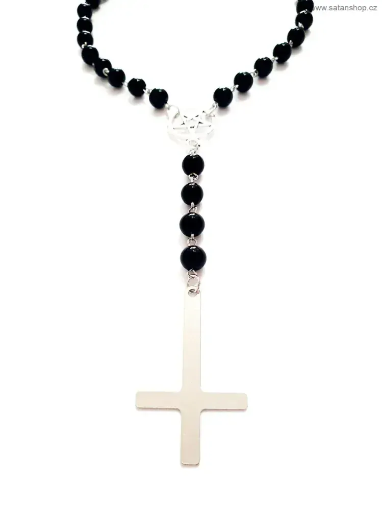 Satanic Rosary - Inverted Cross
