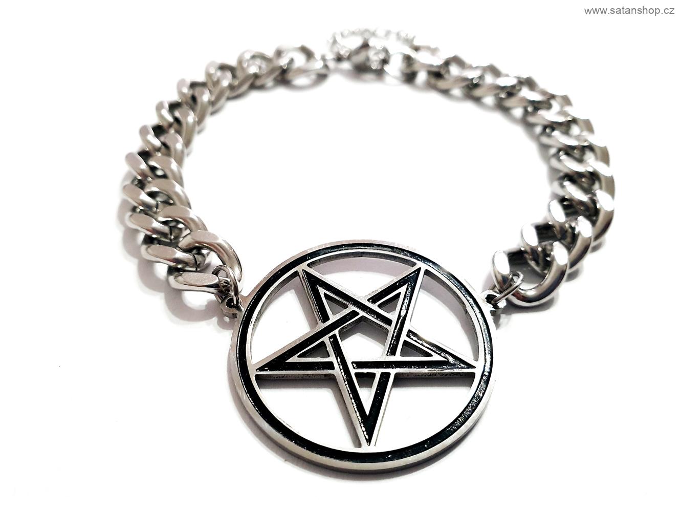 Náramek - Pentagram Classic - 316L