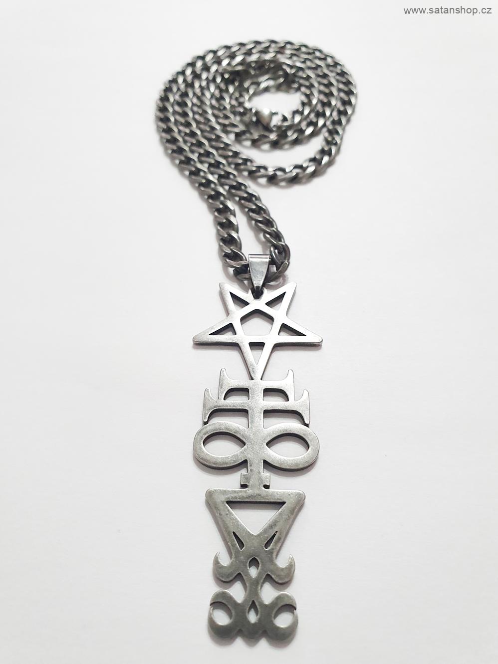 Náhrdelník - Occult Symbols - 316L