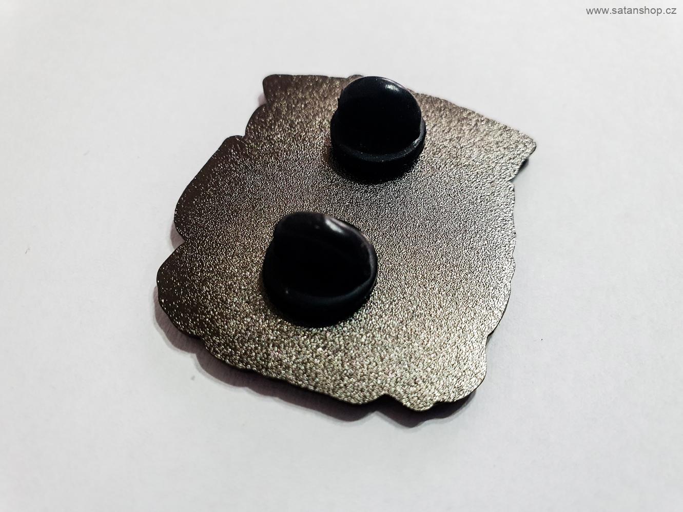 Kovový odznak - Horrify Club - s pinem