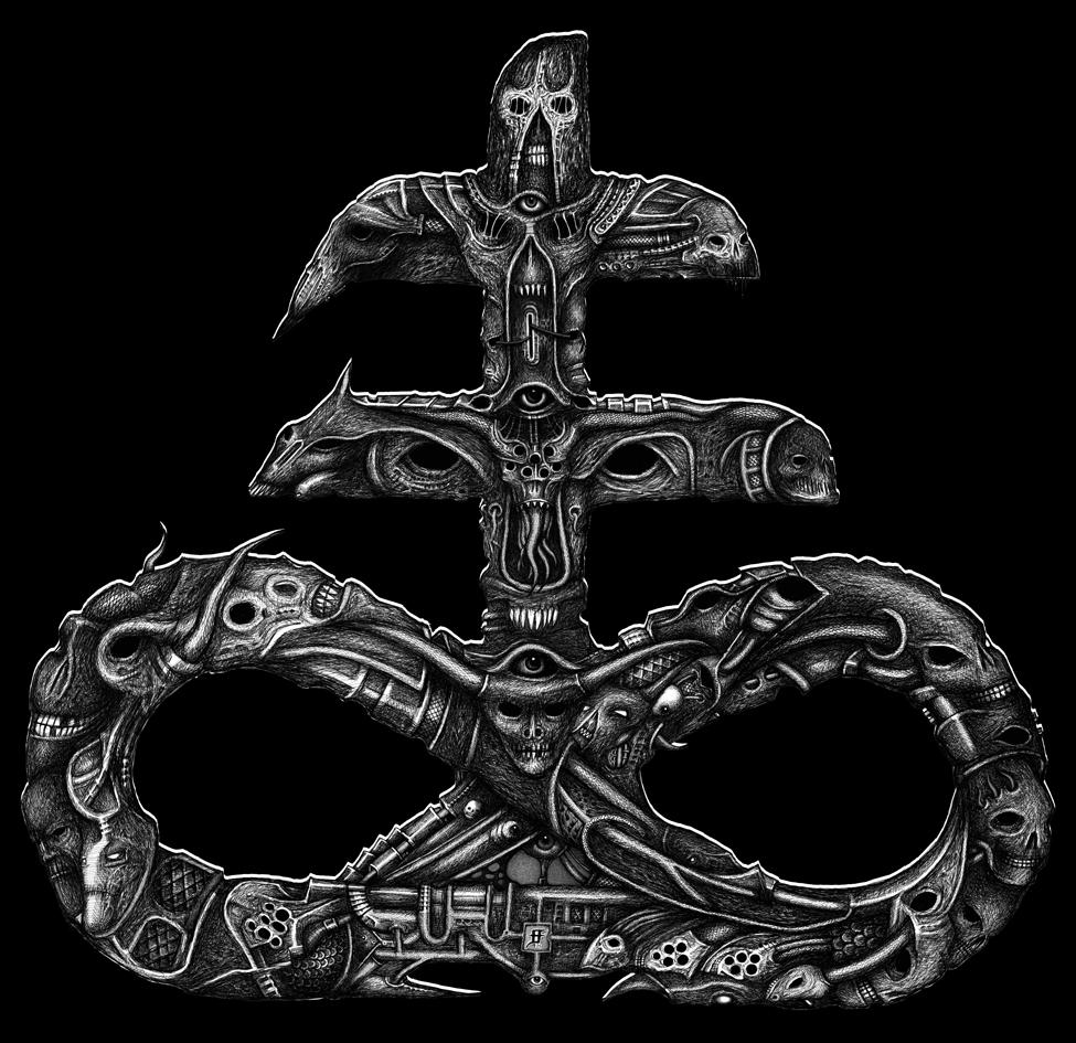 Tričko unisex - Hell and Doom - Jeremy Famir - Black