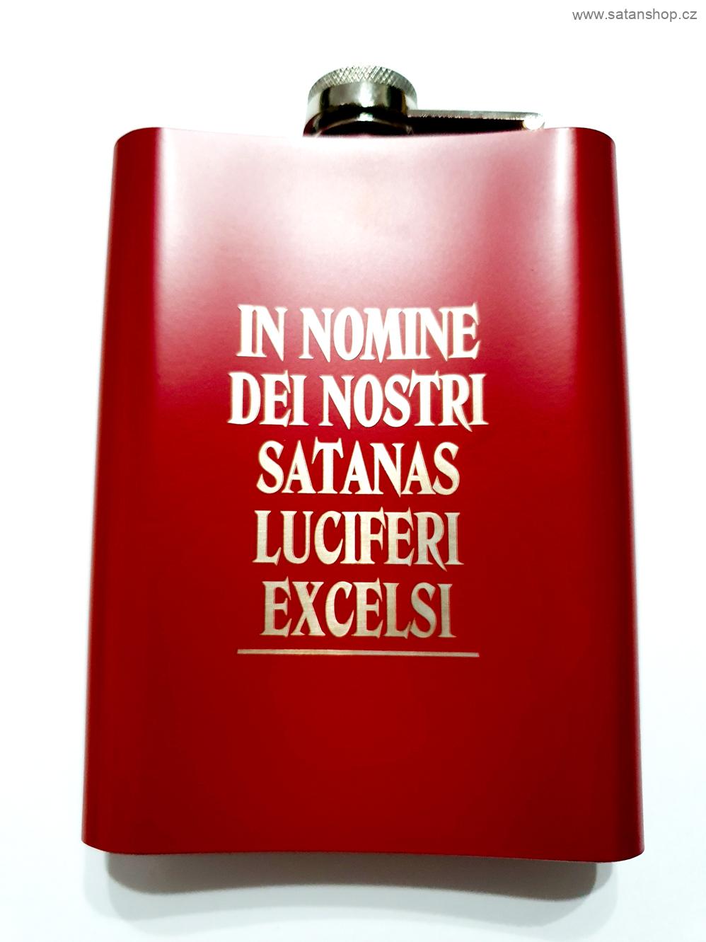 Placatka - Baphomet - Red